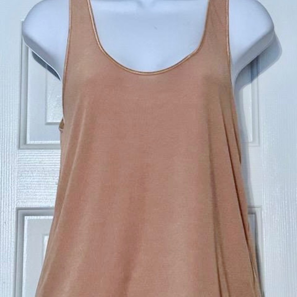 NWT Zara Ladies Ribbed Stretchy Tank Top Sz M